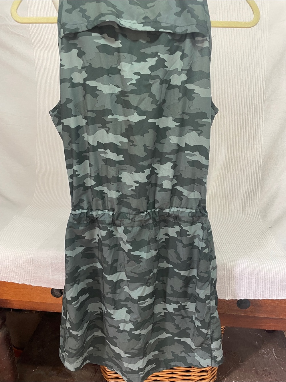 Kyodan Outdoor Camo Zip Front Dress w/ Built-In Shorts Size Medium - Picture 5 of 9